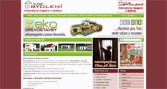 Desktop Screenshot of ekodrevostavby.cz